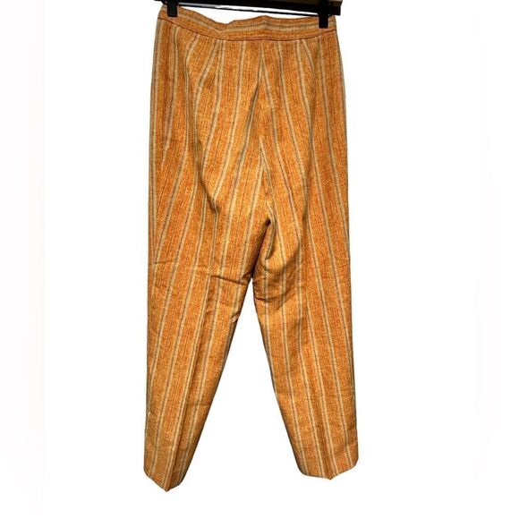 Vintage Orange Max Moda Striped Funky Trouser Waist 26” length 37” Inseam 24” - Picture 11 of 15